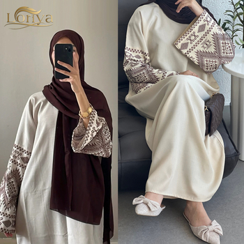 Loriya2024tiktok E-Commerce modni vez Dubai Turkey Party Robe abayaLR901