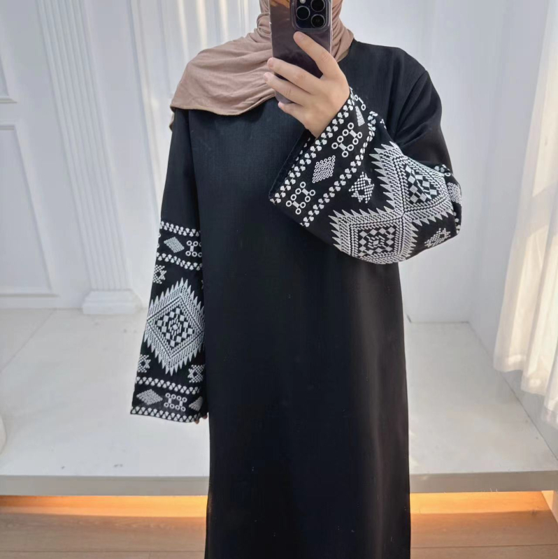 Loriya2024tiktok E-Commerce modni vez Dubai Turkey Party Robe abayaLR901