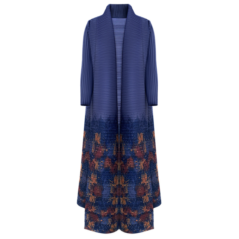 Δημοφιλές Γυναικείο Ρόμπε Abaya Aliexpress Commuter για Άνοιξη και Καλοκαίρι, Νέο, Τυπωμένο, Μακρυμάνικο, Χαλαρό, Πλισέ Ζακέτα