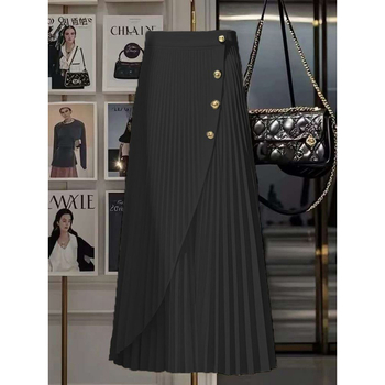 Καλοκαιρινή Νέα Φούστα Μεγάλου Μεγέθους μέχρι τους Γοφούς, Λευκή Φούστα Μεσαίου Μήκους, Γυναικεία Καλοκαιρινή Φούστα, Πλισέ Φούστα