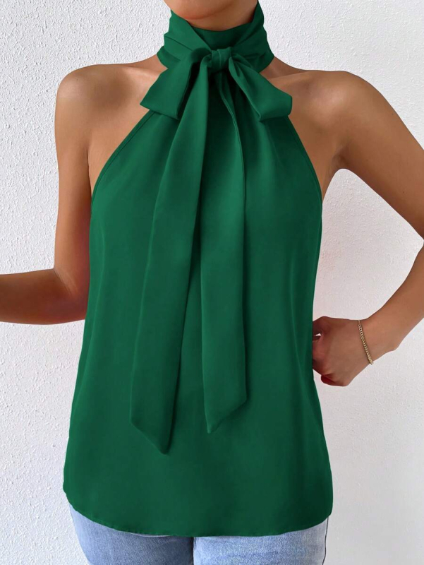 Határokon átnyúló export Aliexpress Amazon női ruházat 2025 nyár új európai és amerikai stílusú ingázó felsők ujjatlan ingek