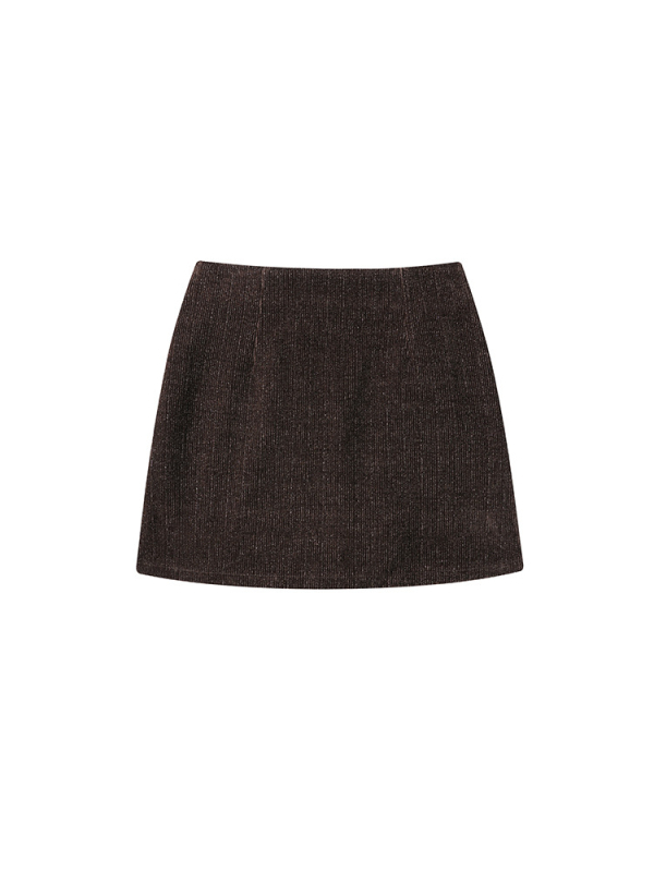 Élénk selyem csípőszoknya 2024 kora őszi új robbanások futásgátló béléssel magas derekú vékony A-vonalú minden mérkőzésre alkalmas szoknya