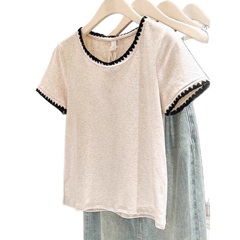 Γυναικείο μπλουζάκι με κανονικούς ώμους, άνετο, άνετο, άνετο, με στυλ και ευέλικτο μπλουζάκι, που αντιστέκεται στο χρώμα του δέρματος, με αντιγηραντική δράση.