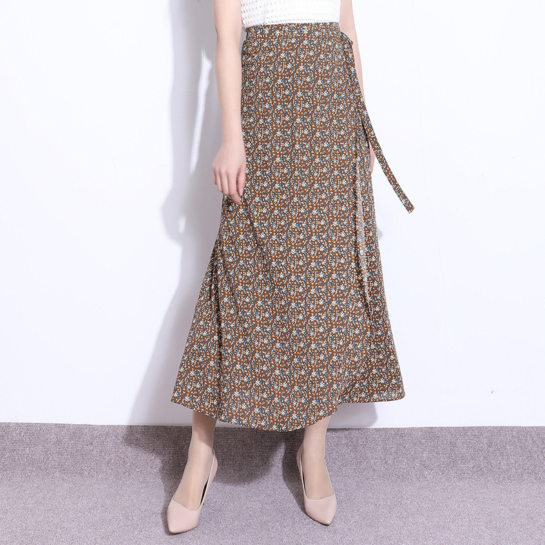 Design Sense sifon szoknya, női nyári, drapézott, Sense egyrészes, magas derekú, vékony, A-vonalú, egylépcsős szoknya