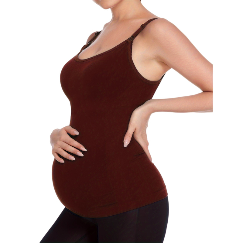 Hulgimüük väliskaubanduse õhuke vest stiilis õendusrihm avatud nööbiga rasedusaluspesu õendusrinnahoidja rasedusriided