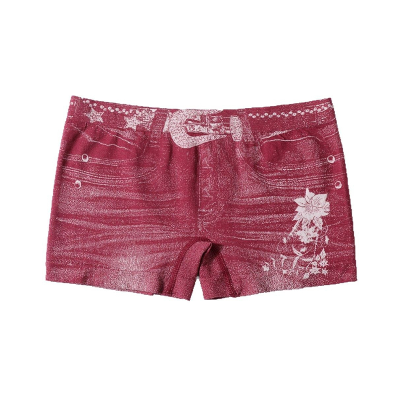 Γυναικεία μποξεράκια με ραφές και ελαστική βάση, άνετα, αναπνεύσιμα και μεσαίας μέσης, για μεγάλα μεγέθη, σε ευρωπαϊκά και αμερικανικά μεγέθη.