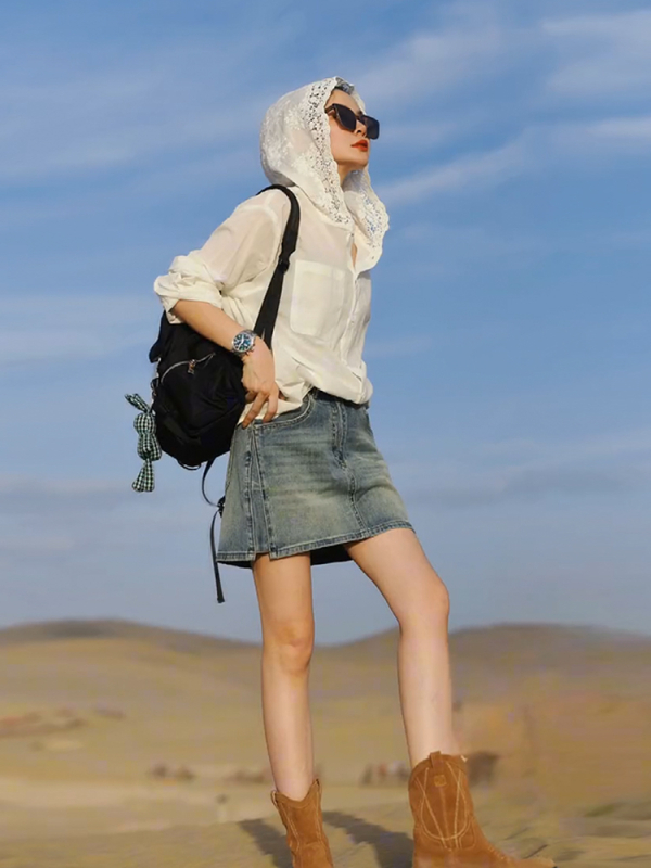 Tricou de protecție solară cu mânecă lungă, croșetat cu goluri, în stil francez, pentru femei, bluză de vară lejeră și la modă, top subțire și elegant