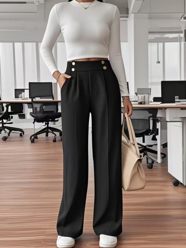 2025-ös nyári női lezser nadrág Amazon határokon átnyúló, magas derekú, karcsúsító, drapériás női lezser nadrág gyártó nagykereskedelme