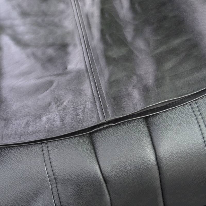 Moodne kõrge vöökohaga salendav nahast seelik, seelik puusaseelik, seelik 2025. aasta kevad-varakevadine uus naiste jokkerseelik