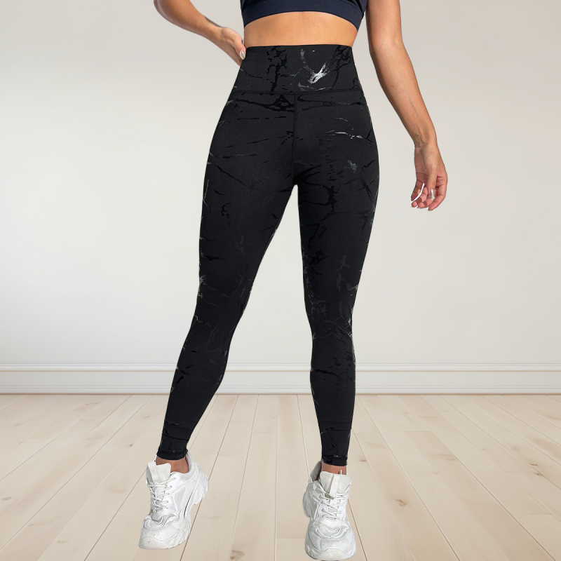 Õmblusteta trükitud virsikupuu spordipüksid joogapüksid õues jooksmiseks mõeldud fitness-tihedad püksid naiste joogaretuusid