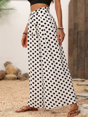 Източник Фабрика Спот Трансграничен износ Независима станция Amazon Европейско и американско облекло Нови празнични панталони на точки