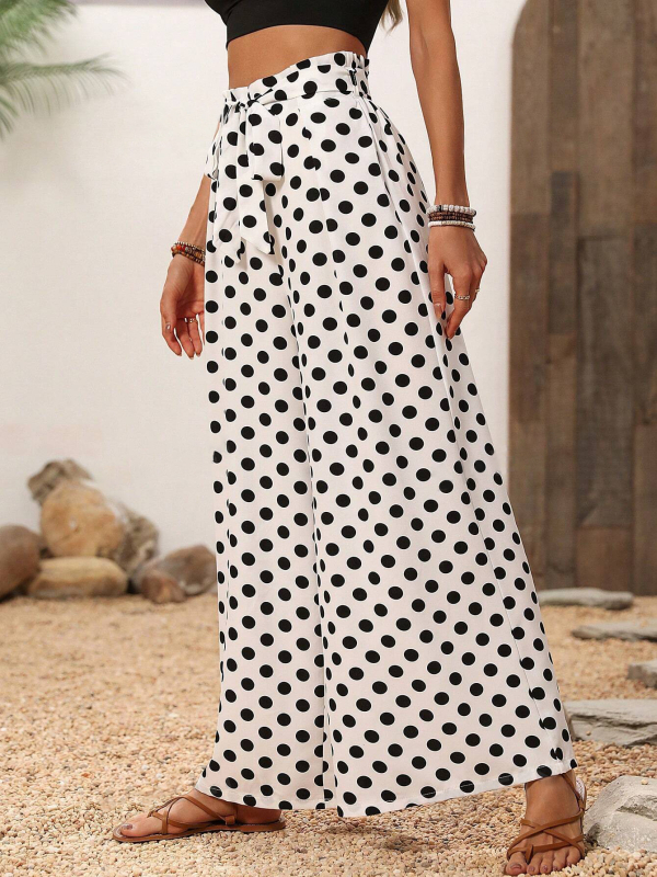 Forrás Gyári helyszín Határokon átnyúló export Független állomás Amazon Európai és amerikai ruházat Új pöttyös ünnepi nadrágok