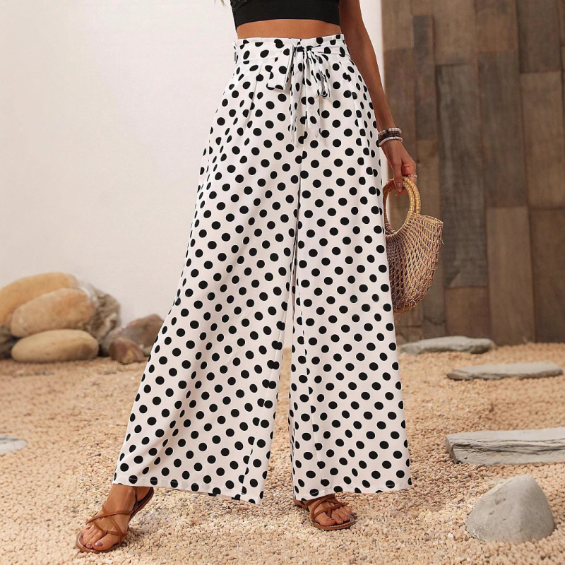 Forrás Gyári helyszín Határokon átnyúló export Független állomás Amazon Európai és amerikai ruházat Új pöttyös ünnepi nadrágok