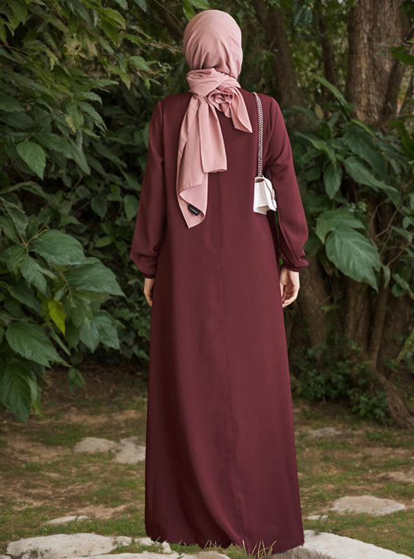 musulmoniška Artimųjų Rytų arabiška ilgarankovė abajos temperamento suknelė Pietryčių Azijos drabužiai Kukli suknelė