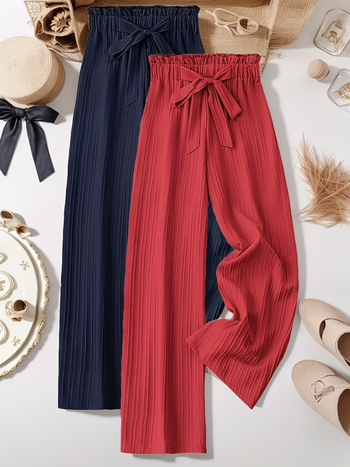 2025-ös, határokon átnyúló, új európai és amerikai női divat, hétköznapi kétrészes szett, rakott textúrájú hétköznapi viselet