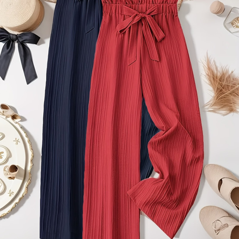 2025-ös, határokon átnyúló, új európai és amerikai női divat, hétköznapi kétrészes szett, rakott textúrájú hétköznapi viselet