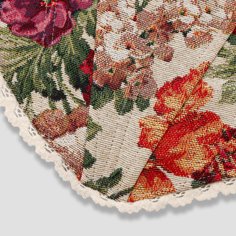 Határokon átnyúló külkereskedelmi utcai retro virágmintás csipke csipke csipke francia niche halszálkamintás mellény LY023