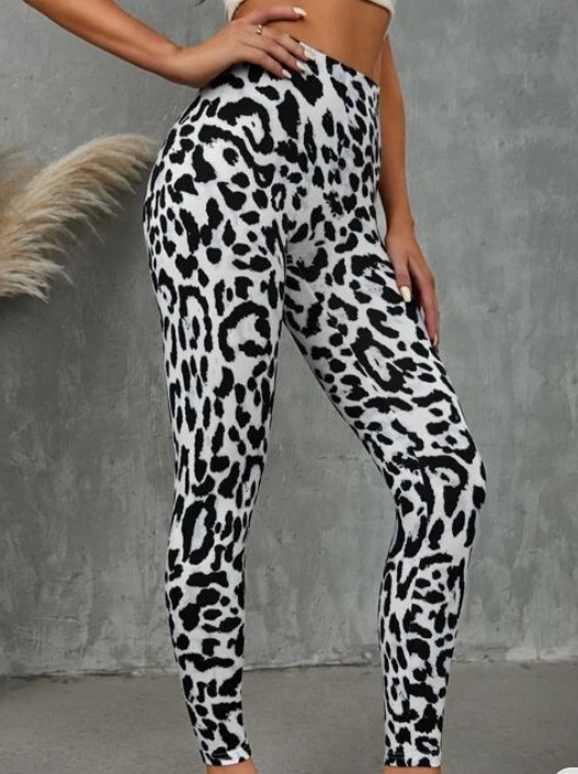 2024-es divatos felsőruházati leggings mintás női rugalmas, karcsúsító, bokáig érő nadrág