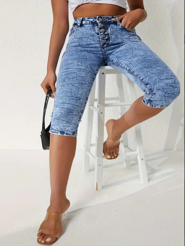 Határokon átnyúló Európa és az Egyesült Államok Amazon Denim nagy rugalmasságú, feszes, világos színű farmer, magas derekú, nyári dögös lány robbanások