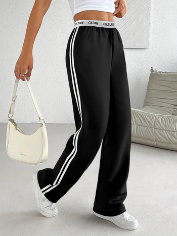 Трансгранична външна търговия европейски и американски жени TEMU AliExpress експлозия секси прави панталони модни Joker ежедневни панталони дамско облекло