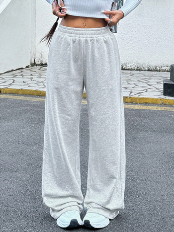 Határokon átnyúló női ruházat Európa és az Egyesült Államok 2024 Amazon Wish Aliexpress nyári vékony, lezser, egyenes, magas derekú sportnadrág