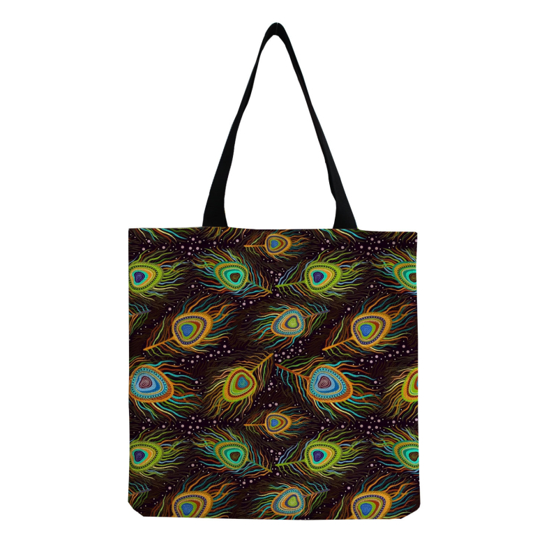 Didmeninė prekyba meniškais, kūrybingais, lengvais moteriškais rankinukais per petį, plunksnų marginimo.