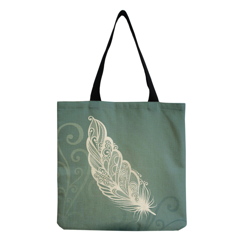 Didmeninė prekyba meniškais, kūrybingais, lengvais moteriškais rankinukais per petį, plunksnų marginimo.