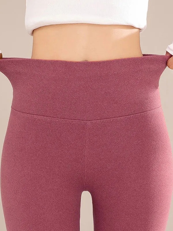 Őszi és téli sokoldalú, kétoldalas, meleg bársony leggings, magas derekú, női hasösszehúzó, csípőemelő, karcsúsító, kényelmes hosszú alsónadrág