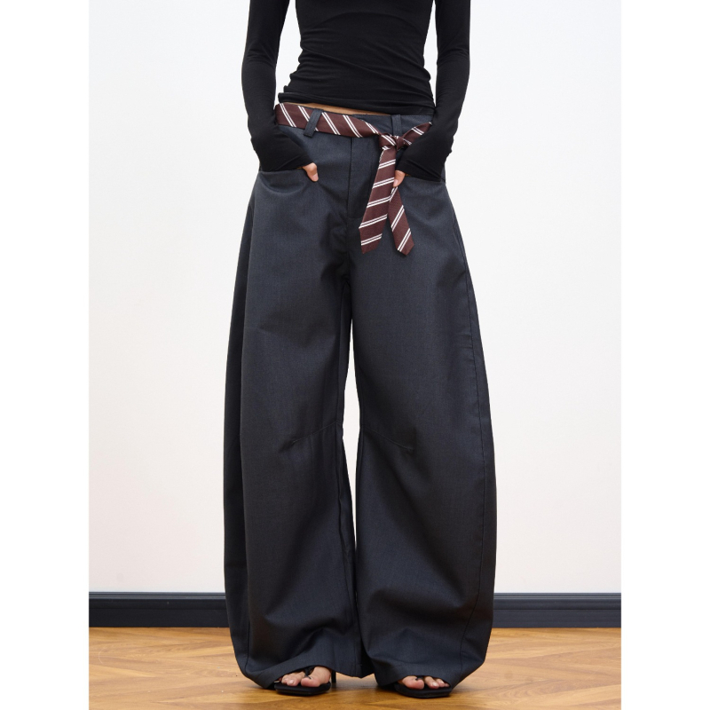 Brit stílusú, amerikai szalagmintás, Scimitar stílusú, lezser nadrág, férfi és női, klasszikus, összeillő, bő szárú nadrág