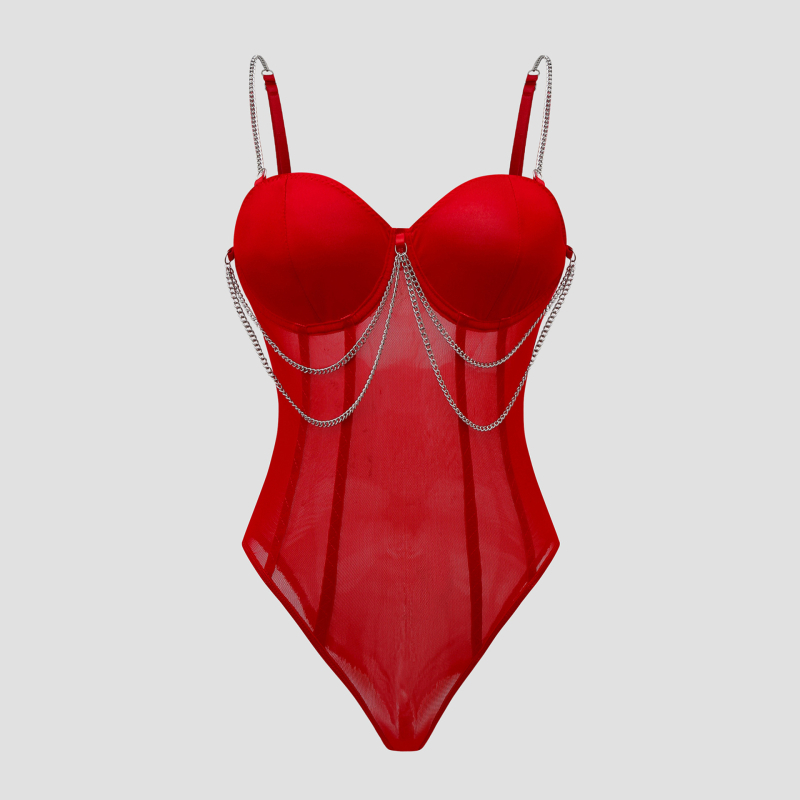 Határokon átnyúló új hálós perspektíva utcai divatos fémláncos dizájnú parittya, karcsúsított 10676