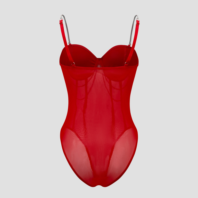 Határokon átnyúló új hálós perspektíva utcai divatos fémláncos dizájnú parittya, karcsúsított 10676