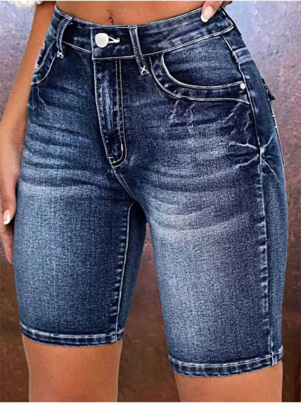 2025-ös európai és amerikai új női szexi farmer rövidnadrágok, határokon átnyúló Amazon európai és amerikai raktáron, farmer mintás nadrágok