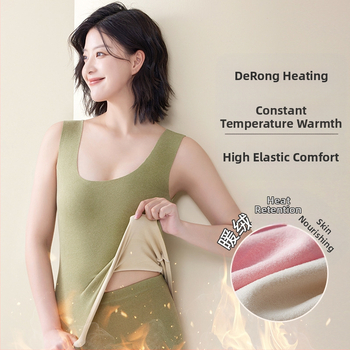 Kahepoolne harjatud sametist termovest naistele, suur suurus õmblusteta alläärega särk, sametist soojad intiimpüksid naistele, sobib kandmiseks õues sügisel ja talvel
