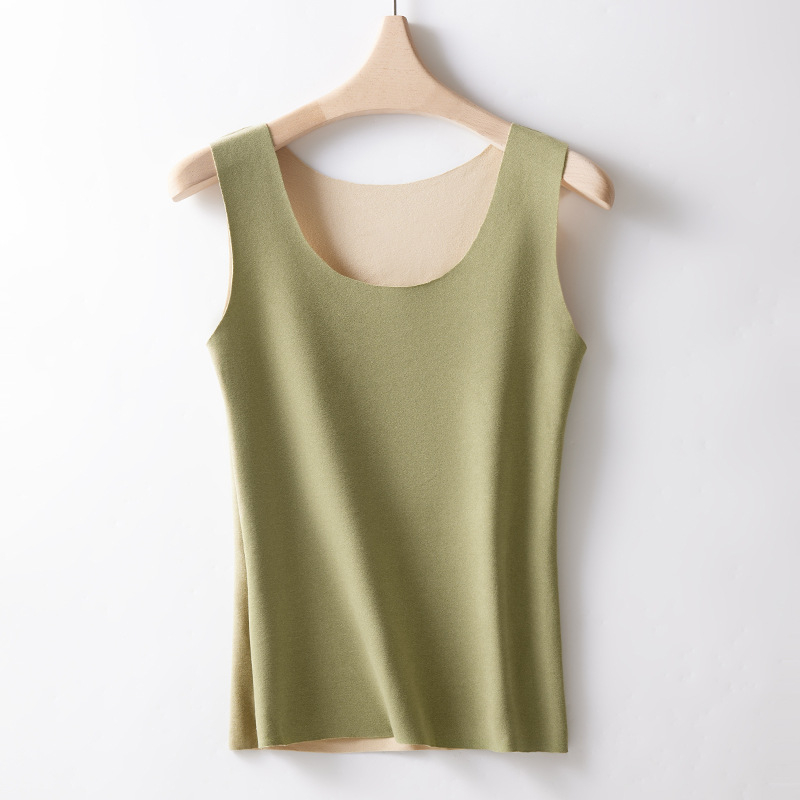 Kahepoolne harjatud sametist termovest naistele, suur suurus õmblusteta alläärega särk, sametist soojad intiimpüksid naistele, sobib kandmiseks õues sügisel ja talvel