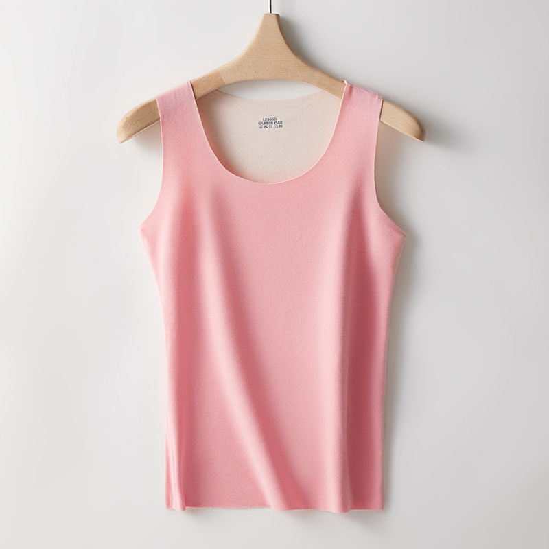 Kahepoolne harjatud sametist termovest naistele, suur suurus õmblusteta alläärega särk, sametist soojad intiimpüksid naistele, sobib kandmiseks õues sügisel ja talvel