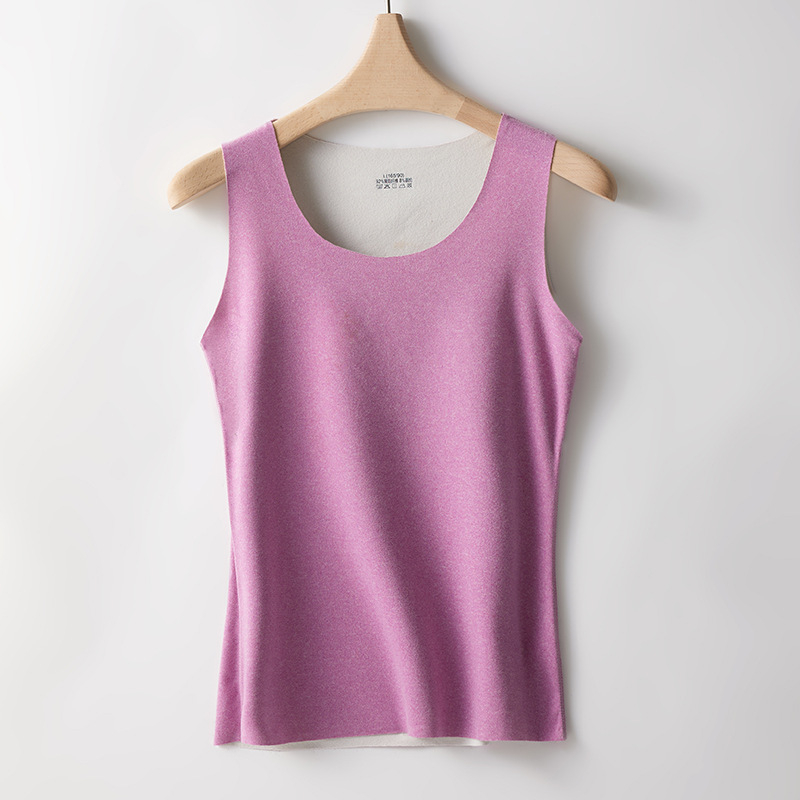 Kahepoolne harjatud sametist termovest naistele, suur suurus õmblusteta alläärega särk, sametist soojad intiimpüksid naistele, sobib kandmiseks õues sügisel ja talvel