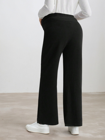 1063 Kelnės nėščiosioms, eksportuojamos per sieną, pavasario ir rudens stiliaus pilvą prilaikančios kelnės, laisvos, tiesios kelnės viršutiniams drabužiams, nesuspaudžiančios pilvo. Plačios kelnės.