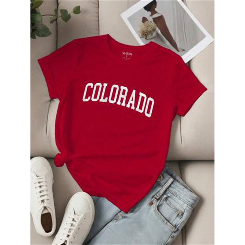 Shein Relaxiva 3 db-os női Los Angeles-i párizsi betűs mintás pulóver