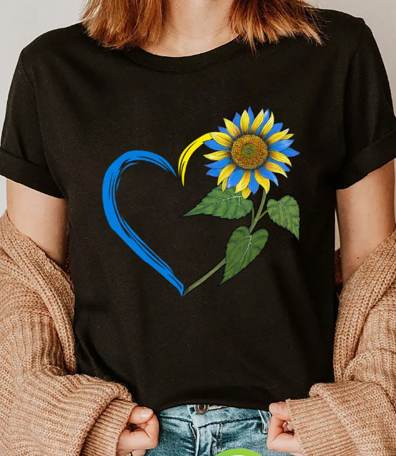 2024-es export határokon átnyúló nemzetközi állomás népszerű tiszta színű, egyszerű virágmintás, 3D nyomtatott női kerek nyakú, rövid ujjú póló