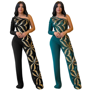 C7301 Διασυνοριακό AliExpress Amazon Ευρωπαϊκή και Αμερικανική μόδα Γυναικεία τσάντα ώμου με χάντρες, στενή τσάντα ώμου, παντελόνι