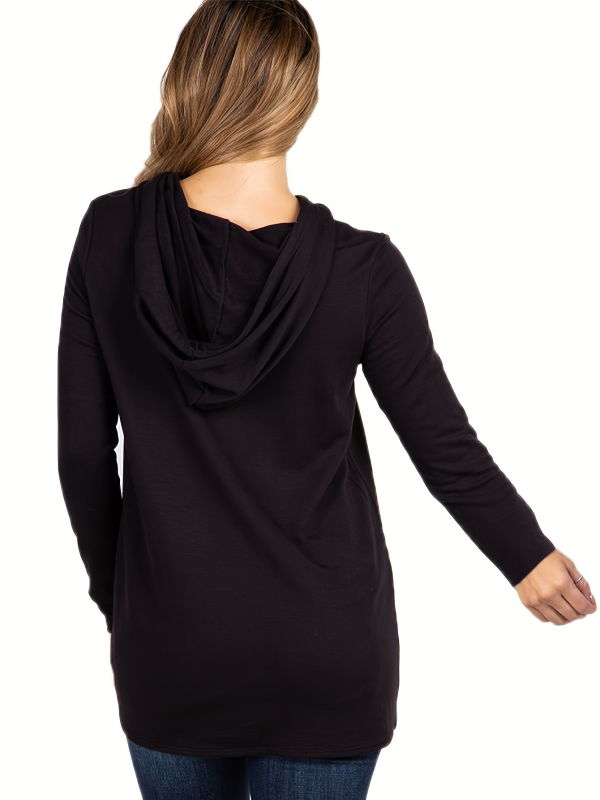 2025. aasta piiriülesed uued Euroopa ja Ameerika pikkade varrukatega kapuutsiga raseduspluusid piiriülese otsetarnega