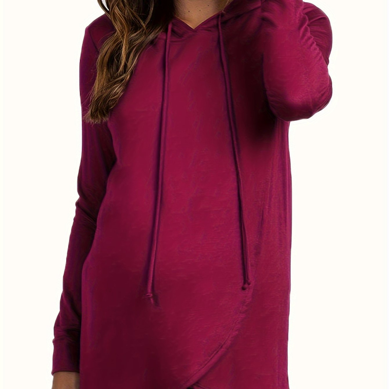 2025. aasta piiriülesed uued Euroopa ja Ameerika pikkade varrukatega kapuutsiga raseduspluusid piiriülese otsetarnega