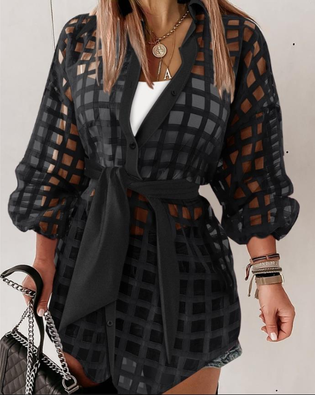 Amazon AliExpress külkereskedelmi, határokon átnyúló női 2025 tavaszi új divatos tollas, öves ingruha