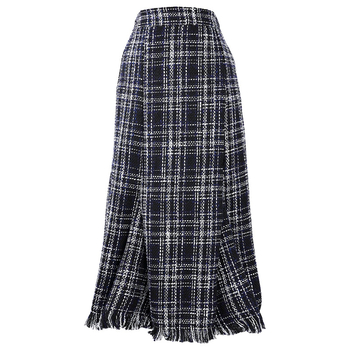 Γυναικεία Φούστα 200 Jin Φθινόπωρο και Χειμώνας Νέα Φούστα με Φούντες, Κορεάτικη Φούστα με Ψηλή Μέση, Αδύνατη Φούστα με Ομπρέλα, Πλισέ Φούστα