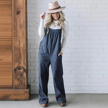 Φθινόπωρο και Χειμώνας 2024 Νέα Διασυνοριακά Ευρωπαϊκά και Αμερικανικά Γυναικεία Ρούχα Amazon Independent Station Μονόχρωμη Φόρμα με Τσέπες και Χαλαρές Κορδέλες