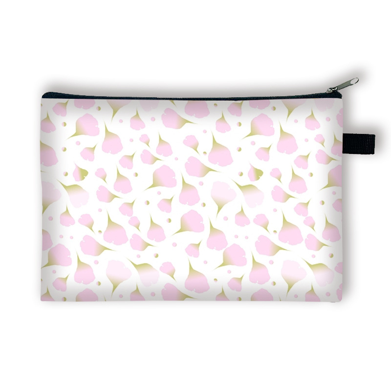 Új, kis virágos pénzérmetartó gyerekeknek, nagy kapacitású, egyszerű és luxus kulcskártya-tartó, hordozható táska lányoknak