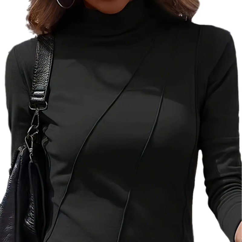 Női 2023 őszi-téli új német bársony aljú ing, karcsúsító, meleg felső, női karcsúsító hosszú ujjú