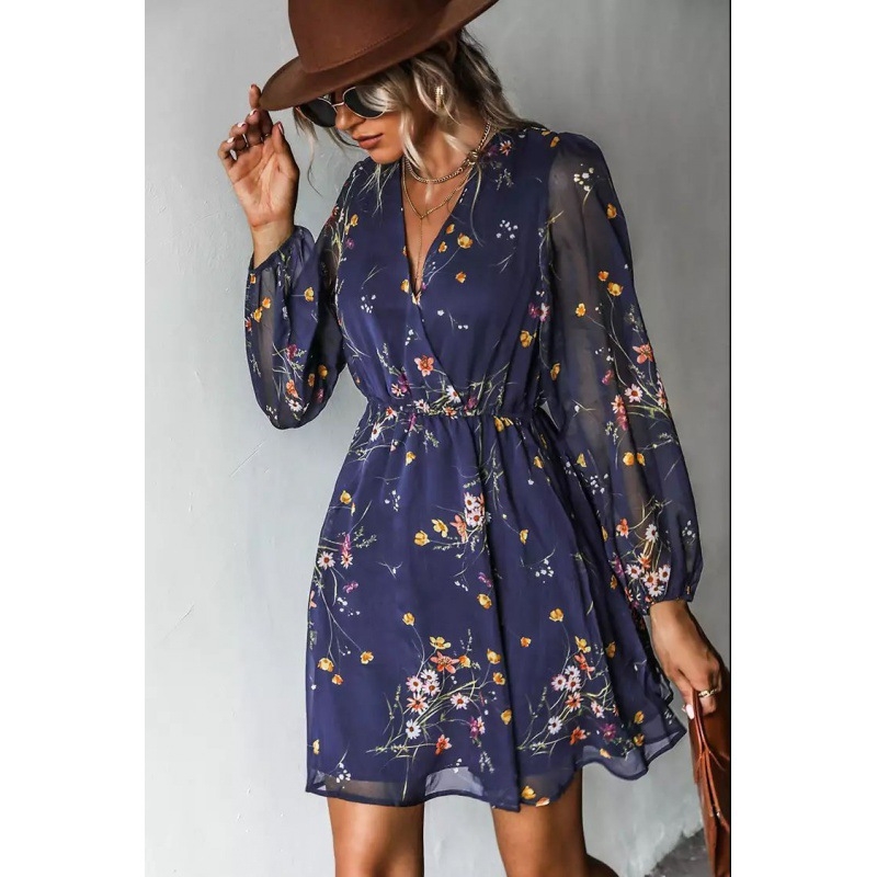 Az Amazonon népszerű, divatos, csúcskategóriás, hangulatos, karcsú, kényelmes, sifonmintás A-vonalú miniszoknya