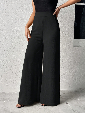 LBJ15 hasított széles szárú nadrágok irányváltása