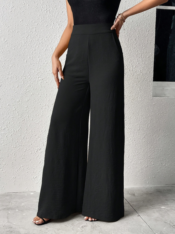 LBJ15 hasított széles szárú nadrágok irányváltása